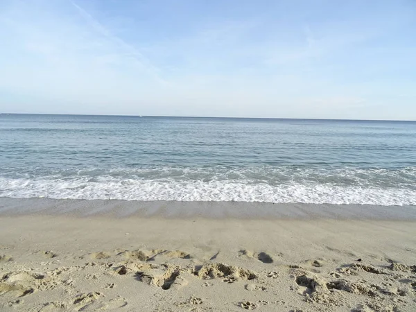 Sand Sea Beach — Stock Photo, Image