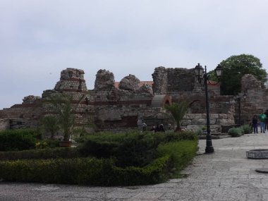 Gündüz Nesebar Eski Şehir Binaları 