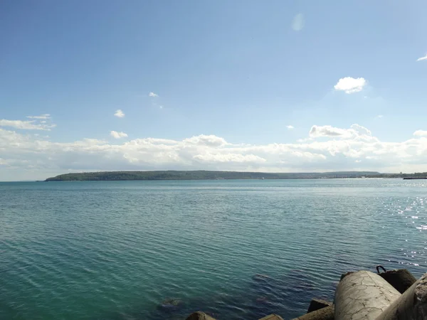 Bellissimo Paesaggio Marino Durante Giorno — Foto Stock