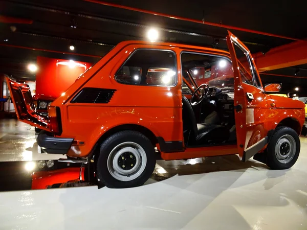 Mobil Retro Merah Museum — Stok Foto