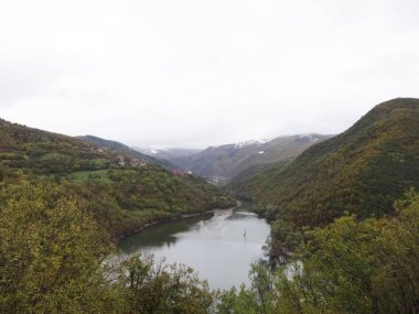 Vacha Reservoir, Bulgaristan gündüz 