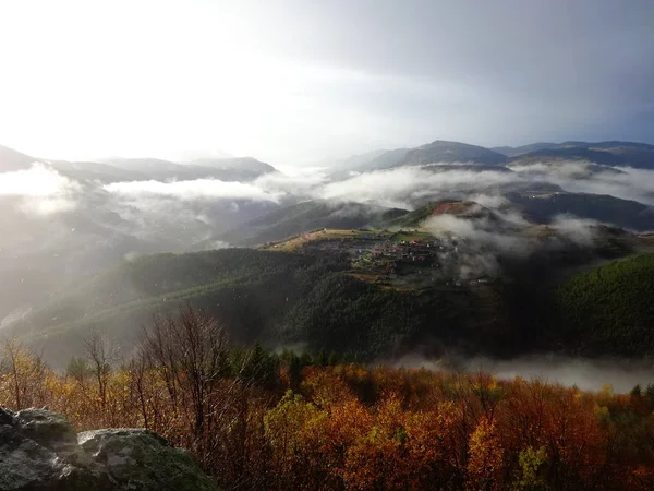 Vista Desde Arriba Las Montañas Rhodope Bulgaria —  Fotos de Stock