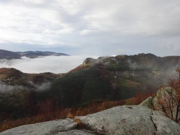 Pemandangan Dari Atas Gunung Rhodope Bulgaria — Stok Foto