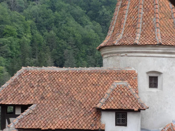 Вид Замок Бран Румыния — стоковое фото