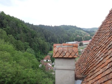 Bran Kalesi'nden görünüm, Romanya