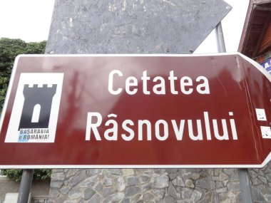 Facade Rasnov Citadel, Romanya