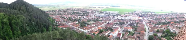 Panoramablick Von Der Zitadelle Rasnov Rumänien — Stockfoto