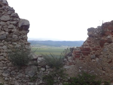 Facade Rasnov Citadel, Romanya