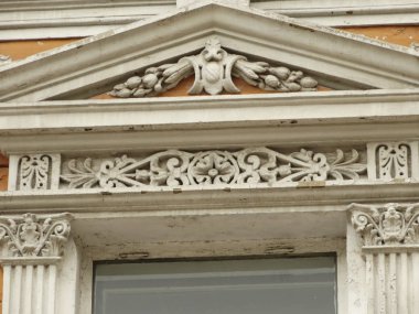 ayrıntı görünümü Vintage bina süs