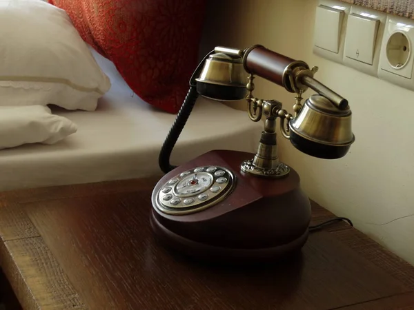 Close Telefone Vintage — Fotografia de Stock