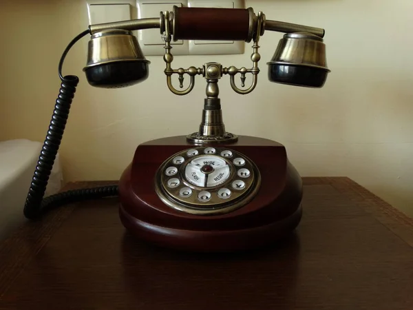 Крупним Планом Vintage Телефон — стокове фото