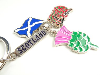 Semboller ve İskoçya bayrağı