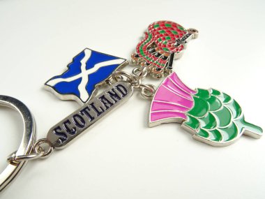 Semboller ve İskoçya bayrağı