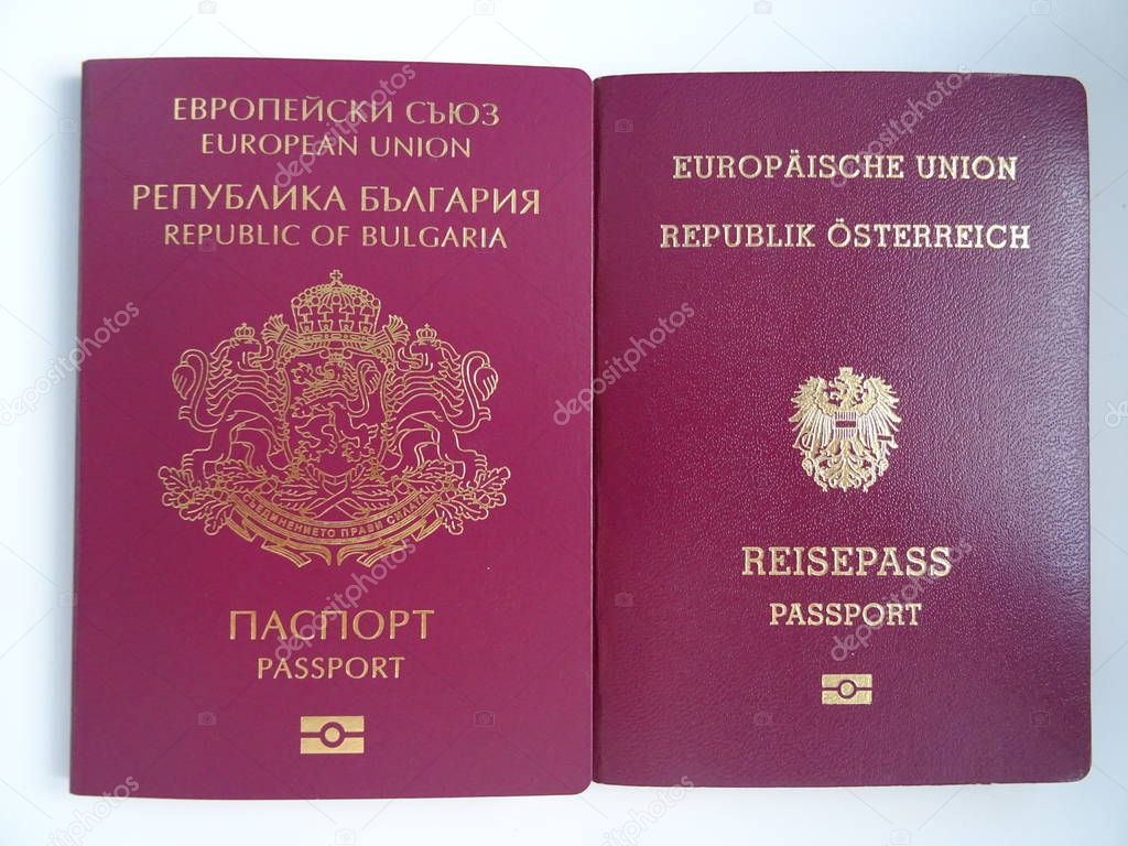 Bulgarian and Austrian Passport