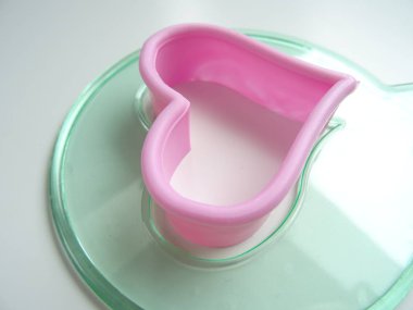 Görünüm kalp şekli kalıp