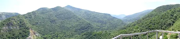Vue Panorama Montagne Verte — Photo