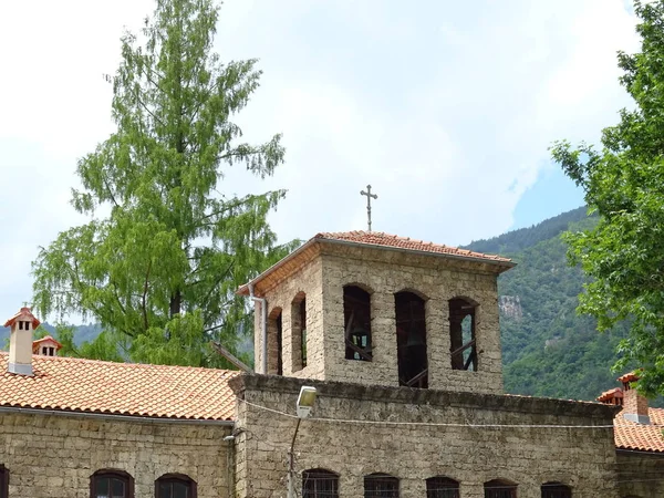 Vista Mosteiro Bachkovo Bulgária — Fotografia de Stock