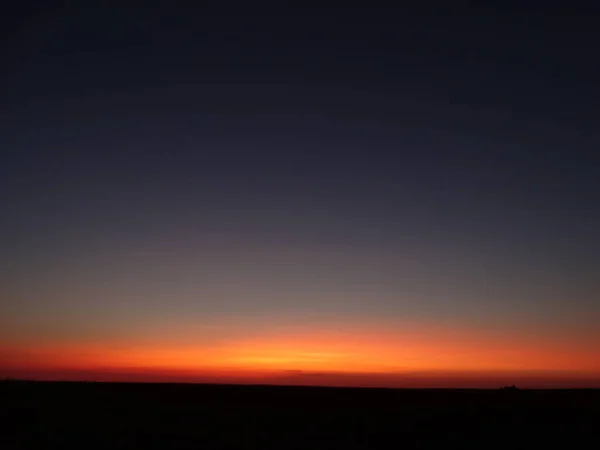 Horizonte de puesta de sol — Foto de Stock