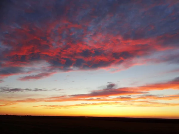 Bright Sunset Sky — Stock Photo, Image
