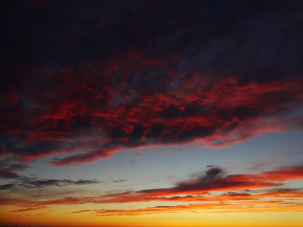 Bright Sunset Sky — Stock Photo, Image