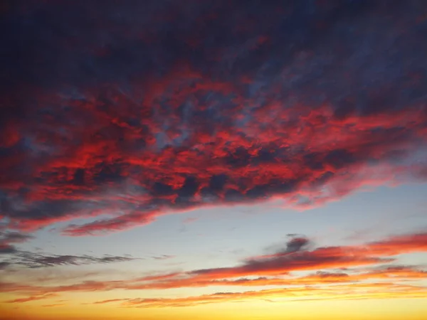 Bright Sunset Sky — Stock Photo, Image