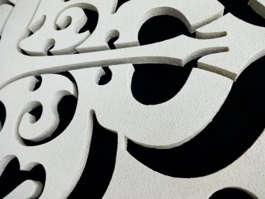 Soyut arka plan görünümü 