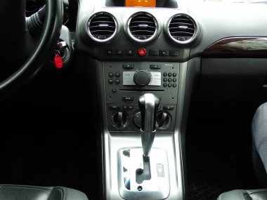 Modern Lüks Otomobilin Otomatik Vites Kolu