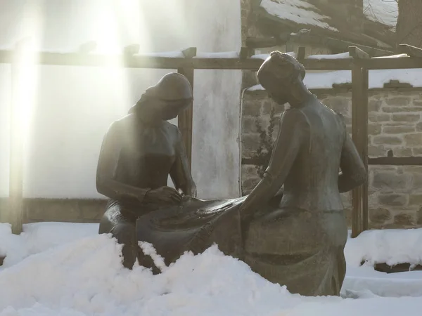 Give me Liberty, or give me Death Sculprute in Tryavna, Bulgaria