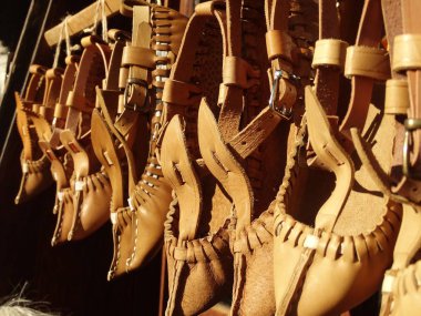 Otantik Bulgar deri Opanaks