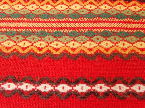Traditional Bulgarian Red Pattern — Stock Photo, Image