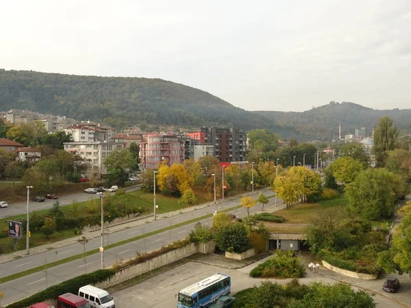 Vista de la ciudad de Shumen, Bulgaria — Foto de Stock