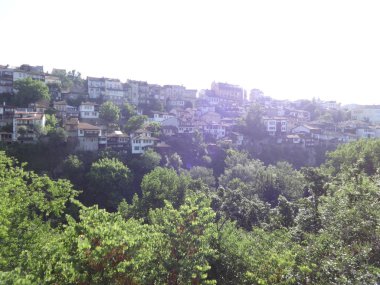 Görünüm Veliko Tarnovo şehir, Bulgaristan
