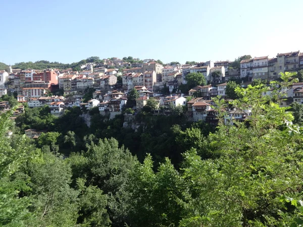 Veduta della città di Veliko Tarnovo, Bulgaria — Foto Stock