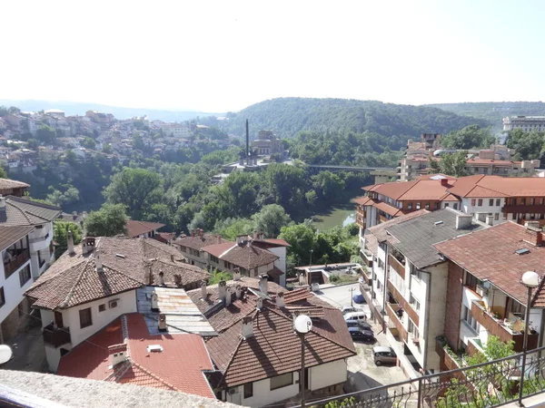 Veduta della città di Veliko Tarnovo, Bulgaria — Foto Stock