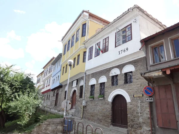 Schönes Authentisches Bulgarisches Haus — Stockfoto