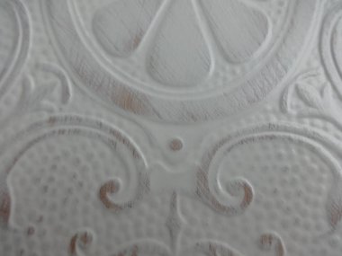 Beyaz Vintage Tahta Çiçek Süslemeleri