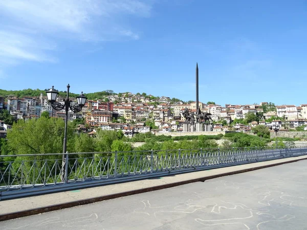 Veduta Della Città Veliko Tarnovo Bulgaria — Foto Stock