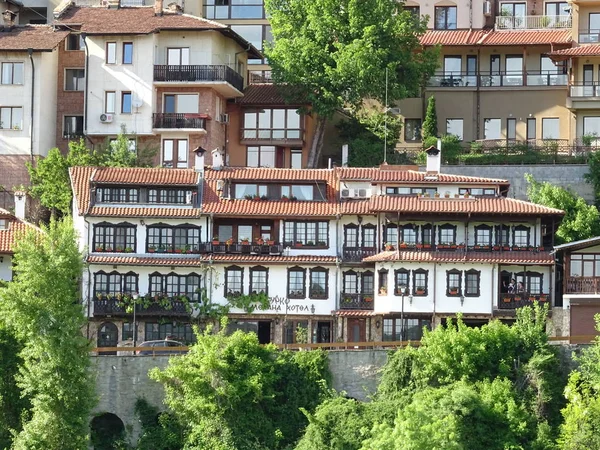 Veliko Tarnovo Casas Día —  Fotos de Stock