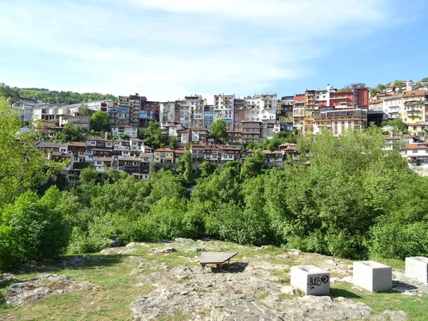 Veduta Della Città Veliko Tarnovo Bulgaria — Foto Stock