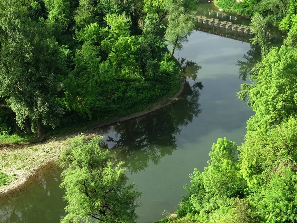 Τον Ποταμό Γιάντρα Βελίκο Τάρνοβο Βουλγαρία — Φωτογραφία Αρχείου