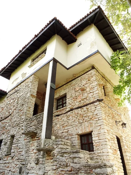 Fassade Eines Bulgarischen Hauses — Stockfoto