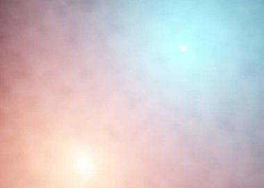 Renkli Soyut Bulutsu Kozmos Arkaplanı