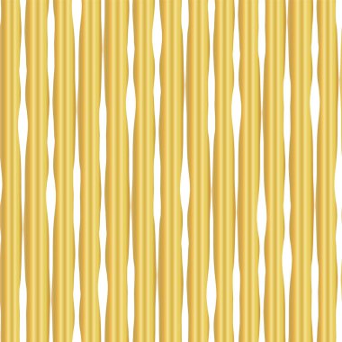 Altın folyo el dikey çizgiler sorunsuz vektör desen çekilmiş. Altın arka plan üzerinde beyaz dalgalı düzensiz şeritler. Zarif tasarım dijital kağıt, afiş, düğün, parti, Doğum günü, davet için hediye tamamladı