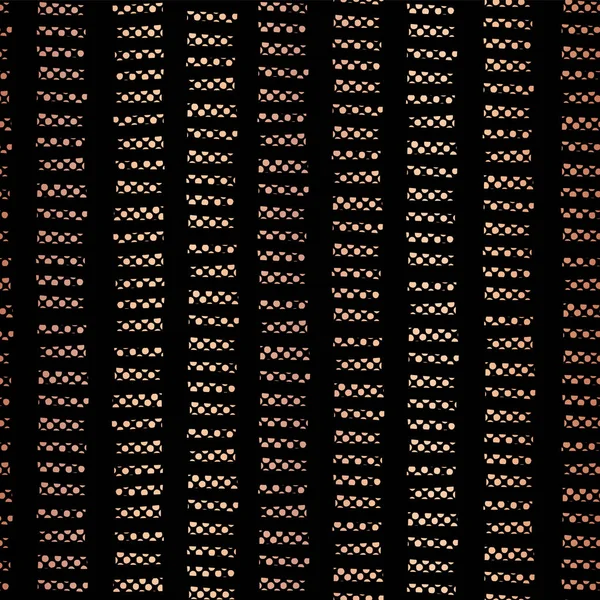 Copper foil vertical stripes seamless pattern — Stock Vector