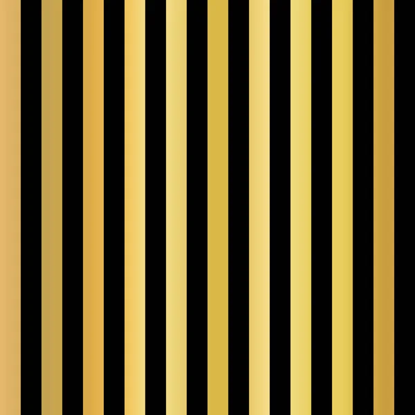 Rayas de lámina de oro líneas verticales vector sin costura — Archivo Imágenes Vectoriales
