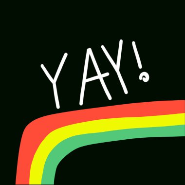 Yay el çizilmiş yazı, Genç Pozitif el yazılı alıntı. İlham verici modern kaligrafi. Sosyal medya içeriği, blog, poster, kart için tipografi