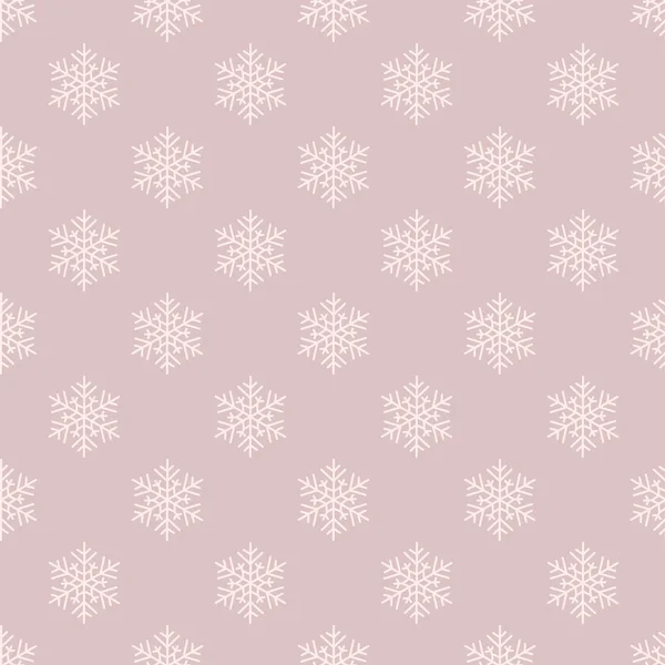 간단한 흑백 보헤미안 크리스마스 눈송이 벡터 원단, 벽지, 겨울 휴일에 대한 스크랩 킹 프로젝트에 대한 원활한 패턴 배경. — 스톡 벡터