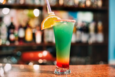 Çok lezzetli ve serin kokteyl Cafe Restaurant