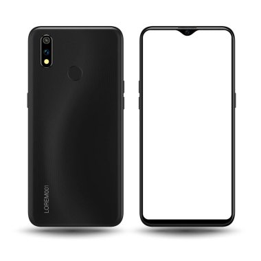 Teknoloji için akıllı telefon maket