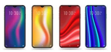 Teknoloji için akıllı telefon maket